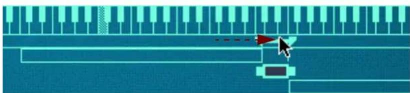 PROPELLERHEAD Reason Essentials 1.5 - Déplacer les zones en déplaçant la barre de l'onglet - 2