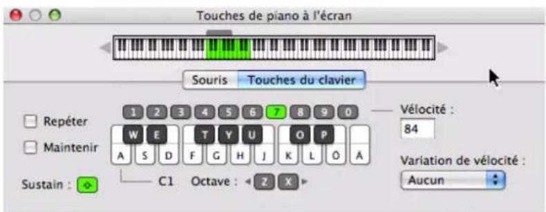 PROPELLERHEAD Reason Essentials 1.5 - Mode Touches du clavier - 1