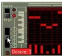 PROPELLERHEAD Reason Essentials 1.5 - Assurez-vous que le bouton situé à gauche de la fenêtre de pattern est réglé sur « Notes » - 4