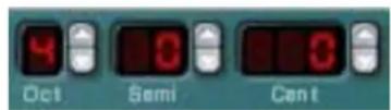 PROPELLERHEAD Reason Essentials 1.5 - Définir la fréquence de l'oscillateur 1 - Octave/Demi-ton/Cent - 1