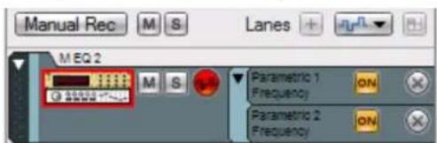PROPELLERHEAD Reason Essentials 1.5 - - Pistes (« non instrumentales ») d'automation de paramètre - 1