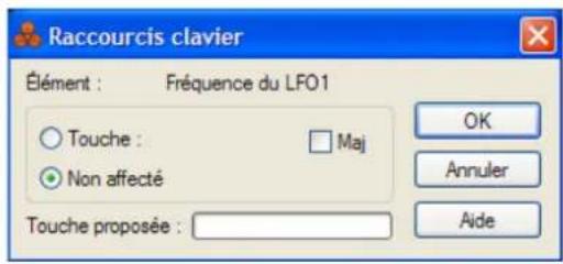 PROPELLERHEAD Reason Essentials 1.5 - Édition des raccourcis clavier - 2