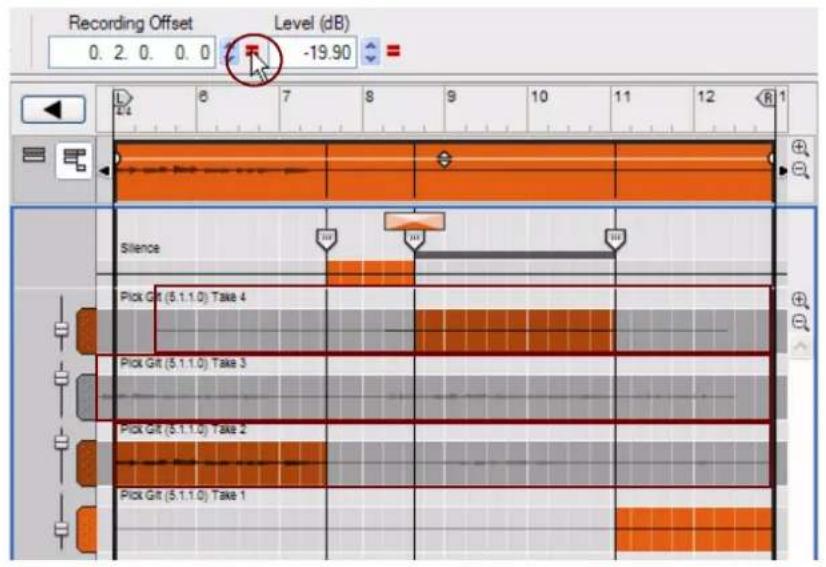 PROPELLERHEAD Reason Essentials 1.5 - Égalisation des décalages d'enregistrement - 1