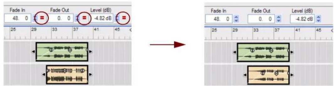 PROPELLERHEAD Reason Essentials 1.5 - Égalisation des niveaux et fondus d'un clip audio - 1