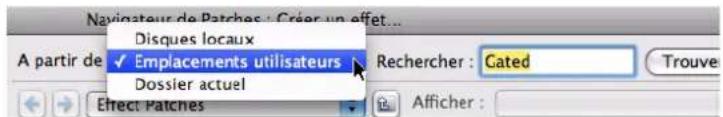 PROPELLERHEAD Reason Essentials 1.5 - Recherche dans la fenetre pop-up et dans la zone de texte - 1