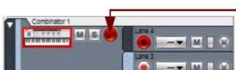 PROPELLERHEAD Reason Essentials 1.5 - Enregistrement de l'automation des paramètres activé - 1