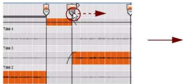 PROPELLERHEAD Reason Essentials 1.5 - Déplacement des coupes - 1