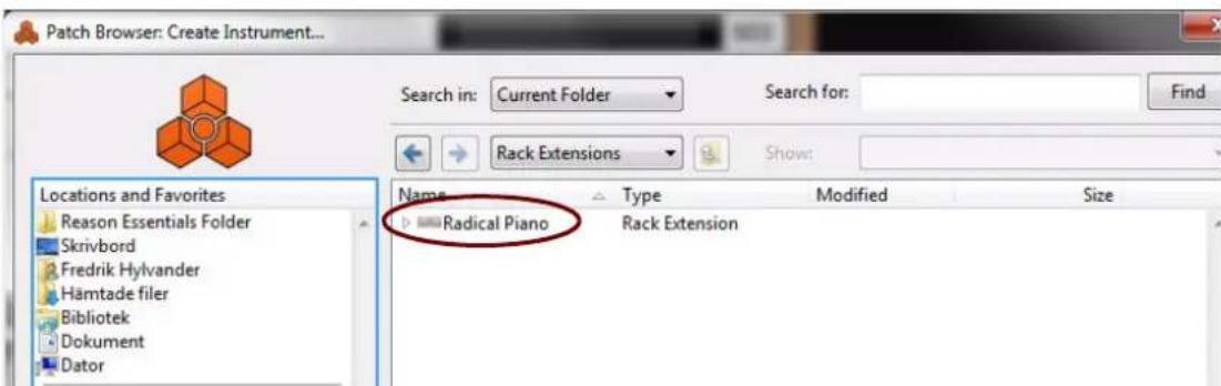 PROPELLERHEAD Reason Essentials 1.5 - Utilisation des modules Rack Extension dans Reason Essentials - 4