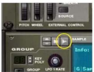 PROPELLERHEAD Reason Essentials 1.5 - Les différencs boutons Sample - 1