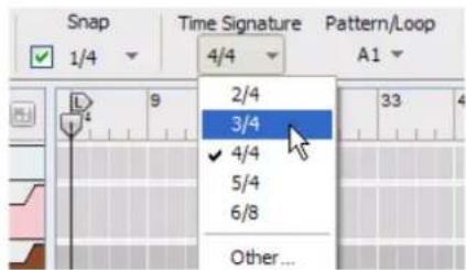 PROPELLERHEAD Reason Essentials 1.5 - Automation de la signature rythmique - 1