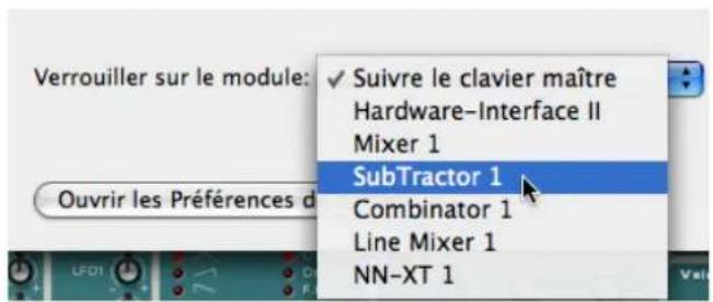 PROPELLERHEAD Reason Essentials 1.5 - En utilisant la boîte de dialogue Verrouillage de surface - 3