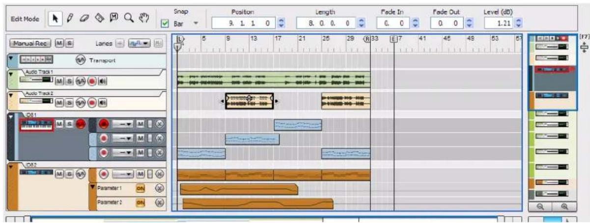 PROPELLERHEAD Reason Essentials 1.5 - Mode arrangement - 1