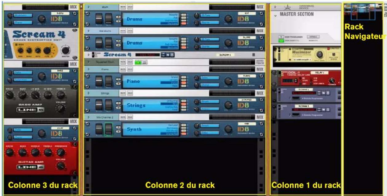 PROPELLERHEAD Reason Essentials 1.5 - Navigation dans le rack - 1