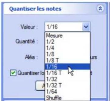 PROPELLERHEAD Reason Essentials 1.5 - Quantification de notes après l'enregistrement - 1