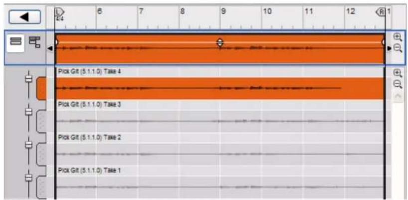 PROPELLERHEAD Reason Essentials 1.5 - Sélection d'une ligne de comp pour la lecture en mode Simple - 1