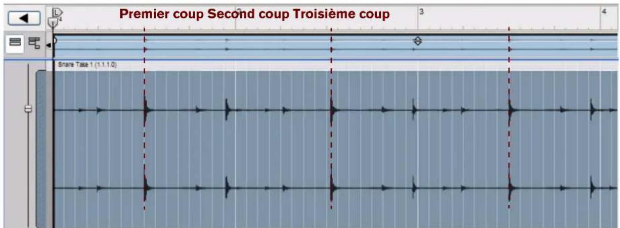 PROPELLERHEAD Reason Essentials 1.5 - Ouvrez le clip contenant le coup de caisse claire decale. - 1