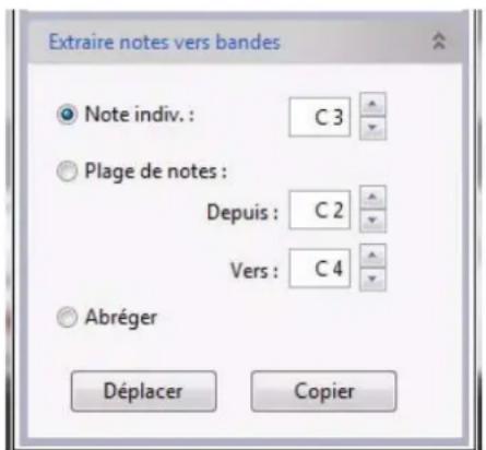 PROPELLERHEAD Reason Essentials 1.5 - Extraire notes vers bandes - 1