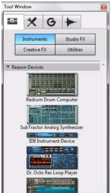 PROPELLERHEAD Reason Essentials 1.5 - Creation de modules - 1