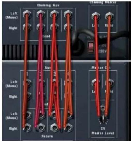 PROPELLERHEAD Reason Essentials 1.5 - Chainage de plusieurs modules du Mixeur 14:2 - 1