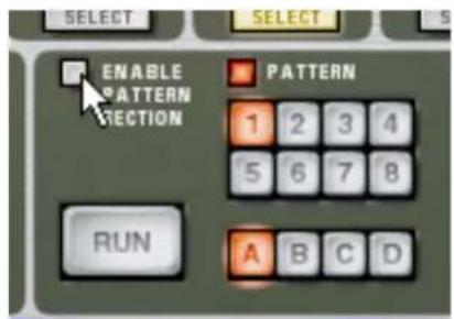PROPELLERHEAD Reason Essentials 1.5 - Le bouton Activer la section pattern - 1