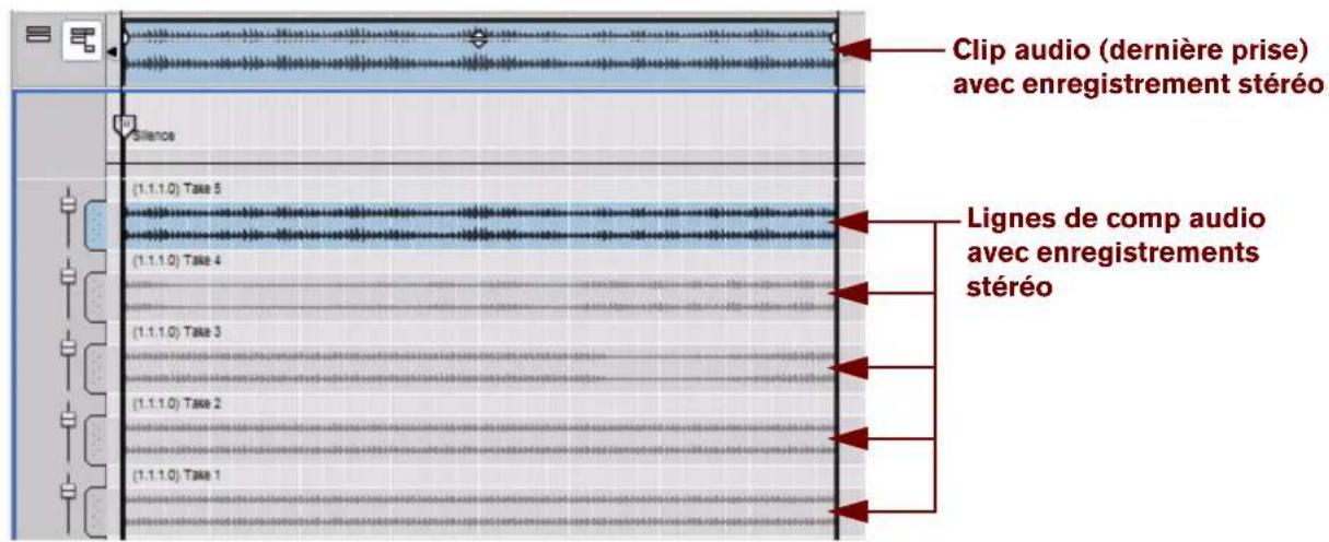 PROPELLERHEAD Reason Essentials 1.5 - Double-cliquez sur le clip audio afin de l'ouvrir pour I'edition. - 1