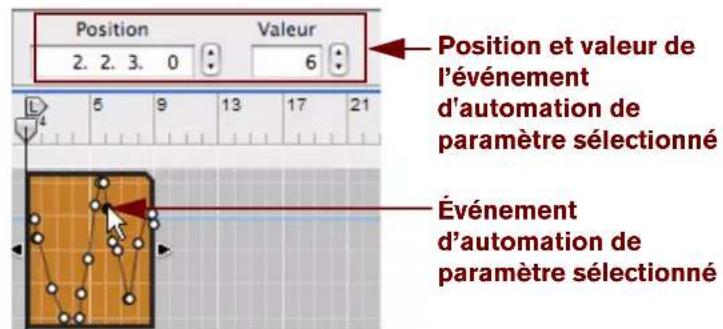 PROPELLERHEAD Reason Essentials 1.5 - Édition de l'automation des paramètres en mode Arrangement - 2