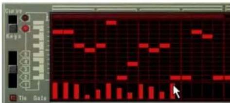 PROPELLERHEAD Reason Essentials 1.5 - Assurez-vous que le bouton situé à gauche de la fenêtre de pattern est réglé sur « Notes » - 3