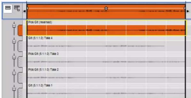 PROPELLERHEAD Reason Essentials 1.5 - Inversion des clips - 2