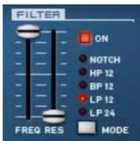 PROPELLERHEAD Reason Essentials 1.5 - La section Filtre - 1