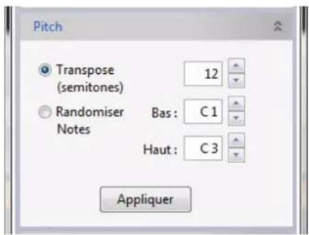 PROPELLERHEAD Reason Essentials 1.5 - Transposition de notes - 1