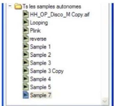 PROPELLERHEAD Reason Essentials 1.5 - A propos des samples autonomies - 1