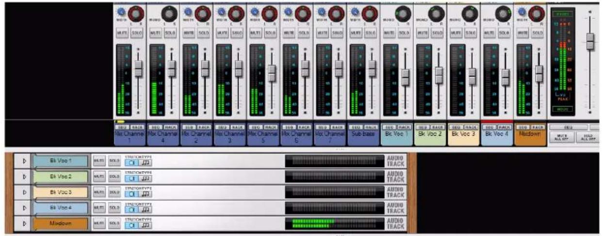 PROPELLERHEAD Reason Essentials 1.5 - Enregistrement du mix final de plusieurs pistes audio - 6