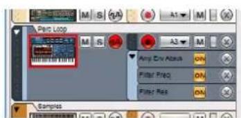 PROPELLERHEAD Reason Essentials 1.5 - Sélection des pistes - 1