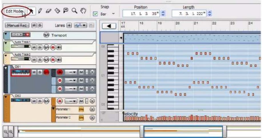 PROPELLERHEAD Reason Essentials 1.5 - Le mode Édition - 1