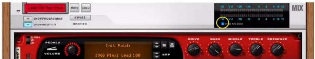 PROPELLERHEAD Reason Essentials 1.5 - Cliquez sur le bouton « Source enr. » du module de voie de mixage. - 1