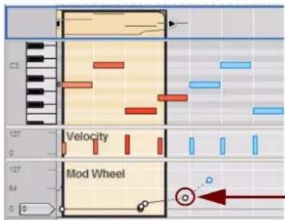 PROPELLERHEAD Reason Essentials 1.5 - À propos des événements d'automation et de contrôleurs de performances - 1