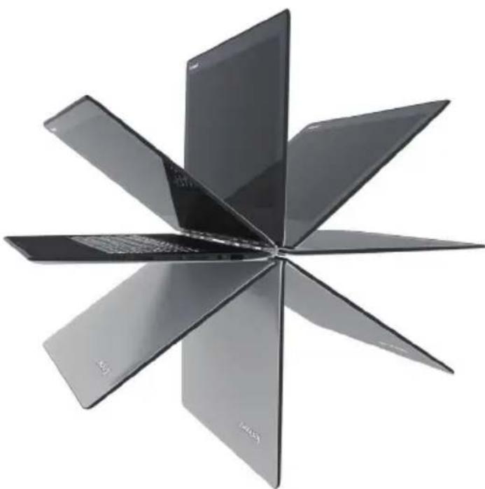 LENOVO Yoga 900S12ISK - ■ Positionnement de l'écran - 1