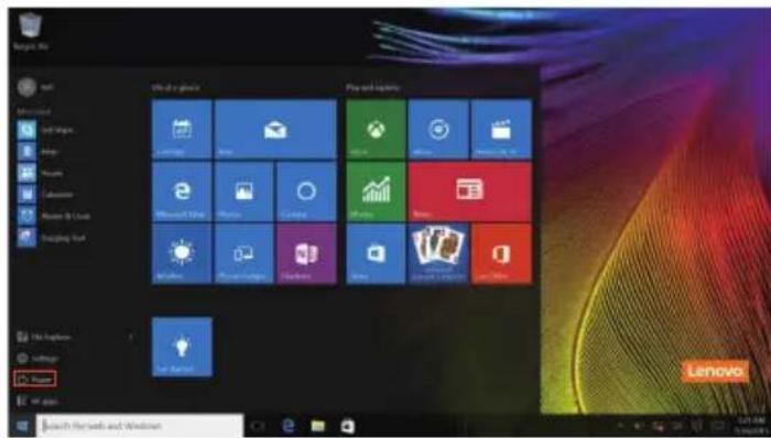 LENOVO Yoga 900S12ISK - Retour du menu Accueil - 2