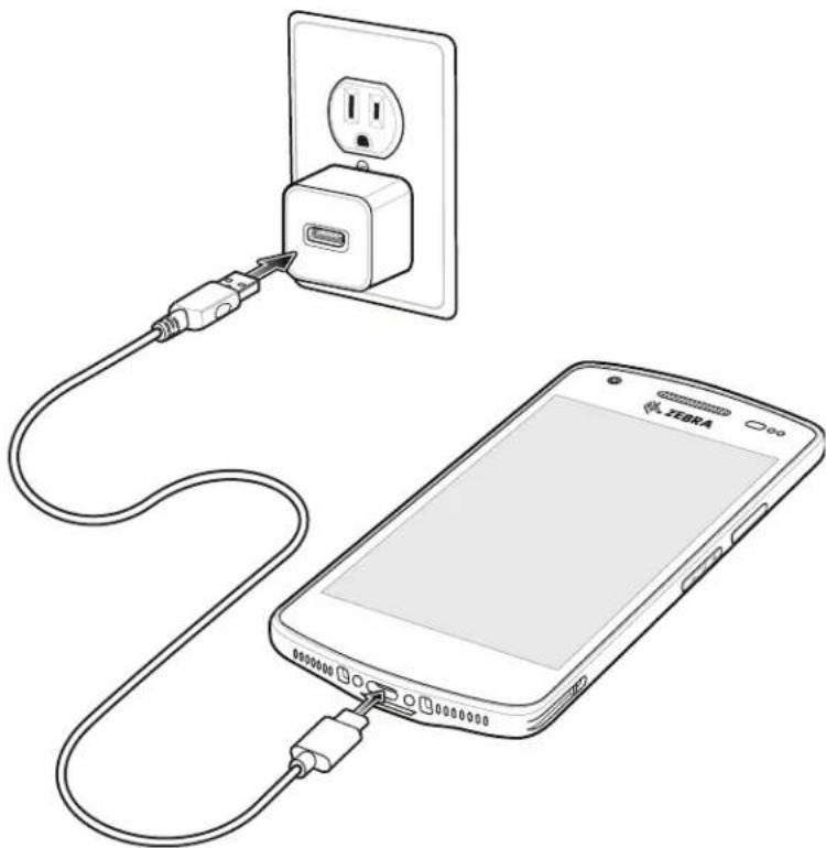 ZEBRA EC50 - Cable de chargement et de communication USB-C - 1