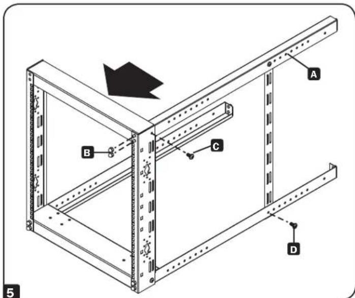 Tripp Lite SmartRack SR12UBEXPNDKD - Ensemble del Rack - 3