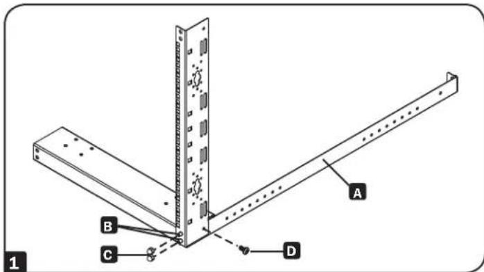 Tripp Lite SmartRack SR12UBEXPNDKD - Rack Assembly - 1