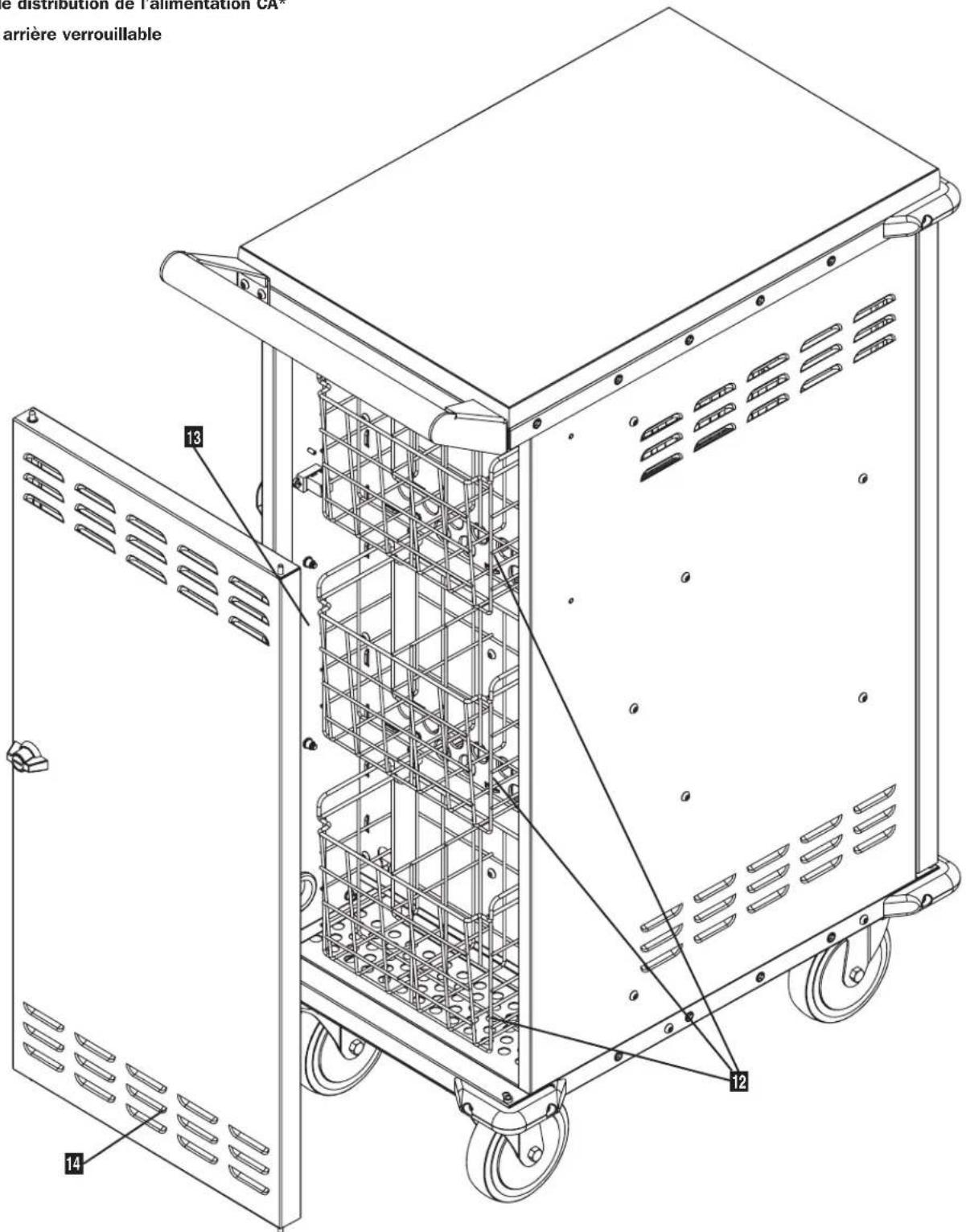 Tripp Lite CSC21AC - Vue arrière - 1