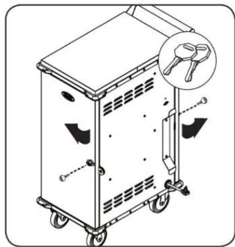 Tripp Lite CSC21AC - Door Locks - 1