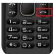 Konrow Chipo 3 - Switching the mobile on and off - 1