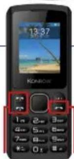 Konrow Chipo 3 - Fazer e receber uma chamada - 2