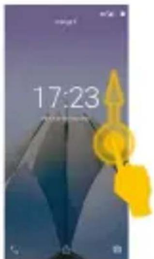 Konrow City 55 - To unlock the screen: - 1