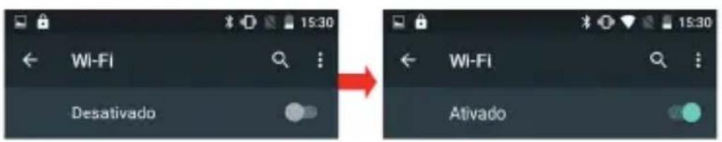 Konrow Cool Five Plus - Ativar/Desativar a conexão Wi-Fi - 1