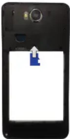 Konrow Cool Five Plus - Inserting a SIM card 2. Inserting a MicroSD - 2