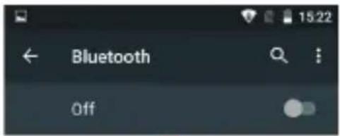 Konrow Cool Five Plus - Activate/Deactivate the Bluetooth connection - 1