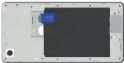 Konrow Cool K - Inserir um cartão SIM 3. Inserindo um MicroSD - 2